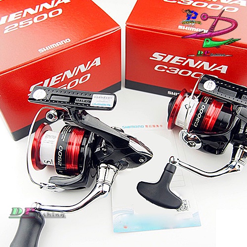 Máy câu cá SIENNA chính hãng Shimano 1000 - 4000