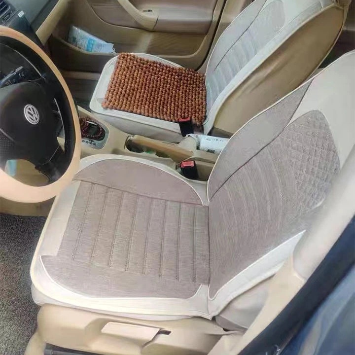 Vỏ Bọc Ghế Xe Hơi- Áo Ghế Ô Tô Bằng Vải Lanh Thông Dụng BG14