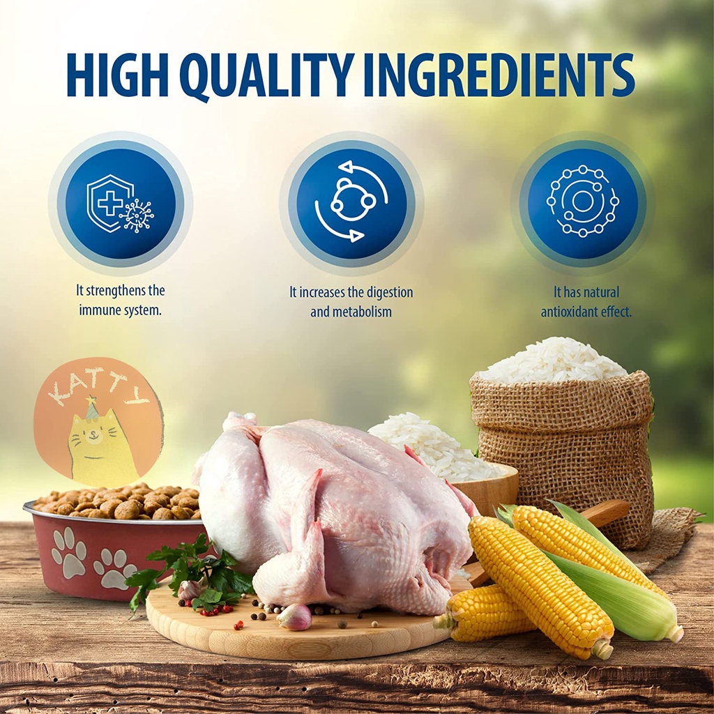 Túi 1KG5 - Hạt Reflex Plus cho MÈO TRƯỞNG THÀNH vị Gà