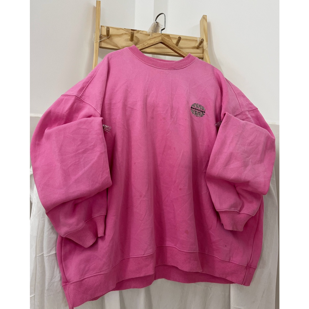 Topic basic chữ / Sweater 2hand - Sweater 2hand form rộng freesize .Phong cách dễ thương