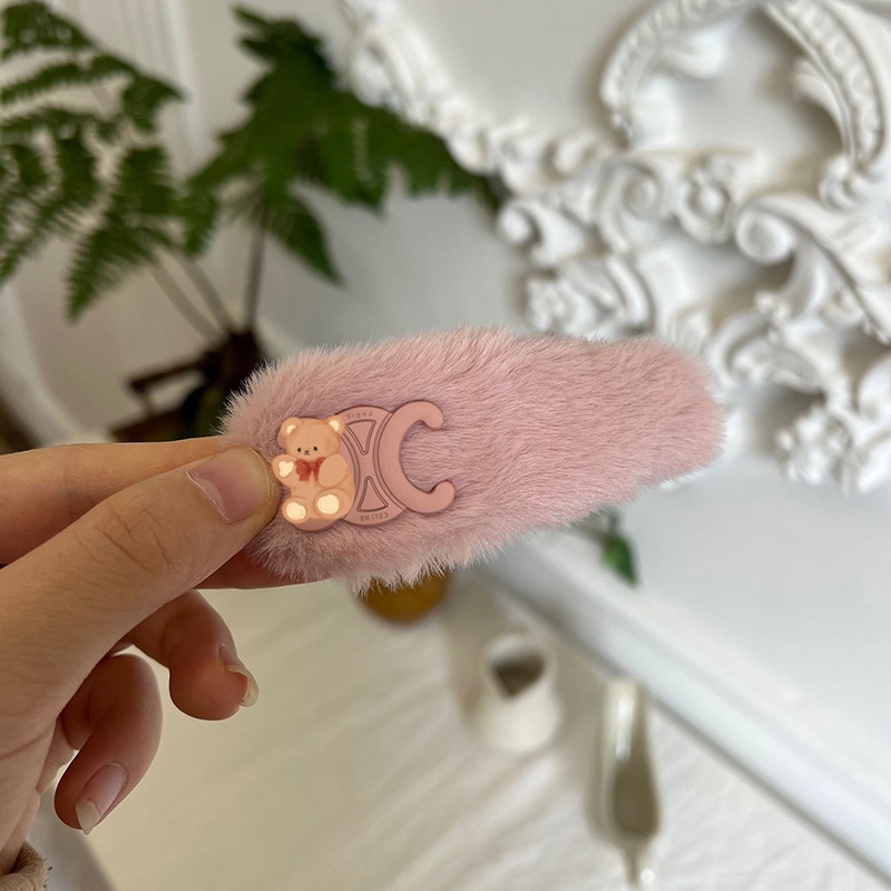 Kẹp Tóc Đính Đá Hình Giọt Nước Phong Cách Thời Trang Hiệu Triumph