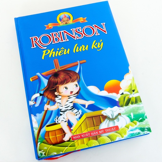 Sách - Robinson phiêu lưu ký