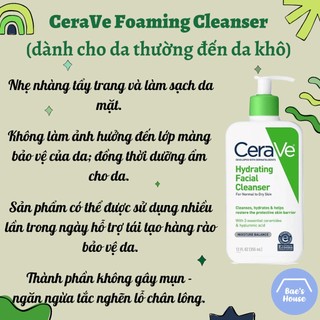 SỬA RỬA MẶT CERAVE