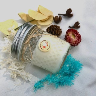 Nến thơm tinh dầu cao cấp, nến thơm cốc thủy tinh có nắp - 1999 Home