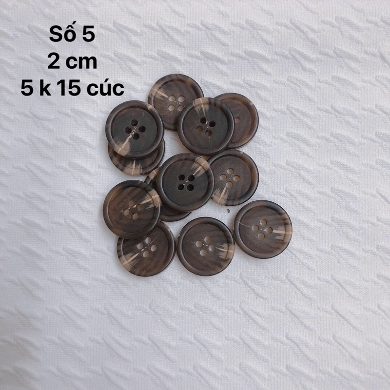 Cúc bọc sẵn loại nhỏ 0,8-1.2 cm