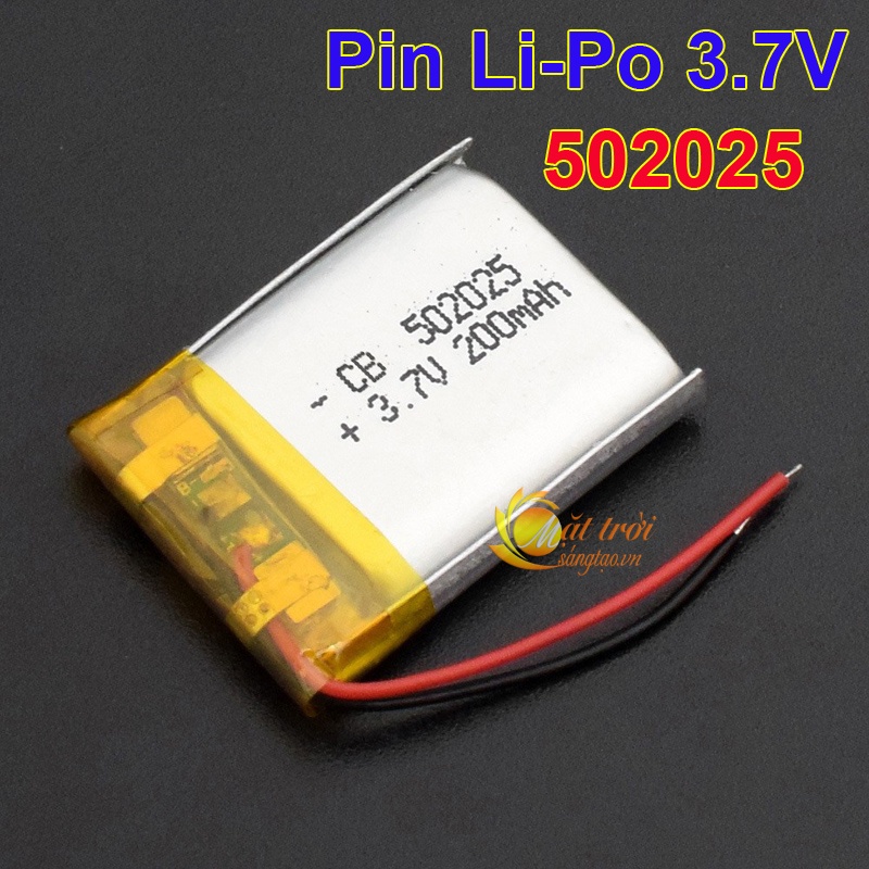 Pin Li-Po 3.7V  200mAh