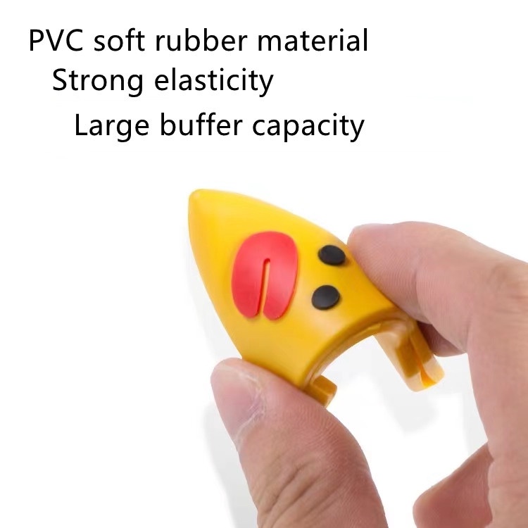 Bộ 2 miếng LYMOYO silicone bảo vệ góc cửa xe hơi chống trầy xước