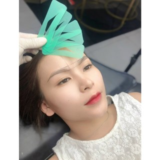 Khuôn vẽ mày 5 dáng Vietlip, khuôn xanh 5 dáng,khuôn thái 7 dáng,khuôn mày siêu hot