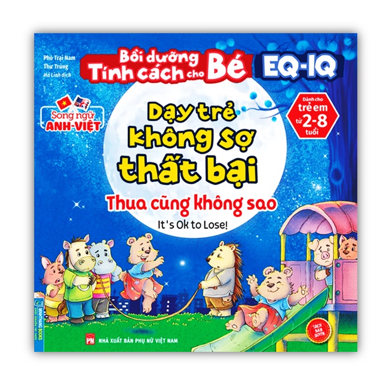 Sách - Bồi dưỡng tính cách cho bé EQ IQ (2-8 tuổi) - Dạy trẻ không sợ thất bại