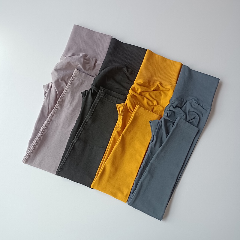 Quần Dài Thể Thao Lưng Cao Dáng Ôm Thích Hợp Chạy Bộ Tập Yoga Cho Nữ