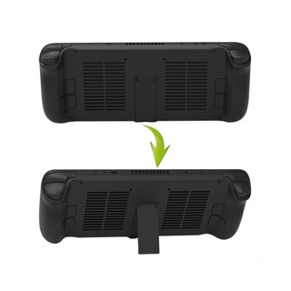 WU for Steam Deck Cooling Rear with Support Kickstand Case Game Console Accessories