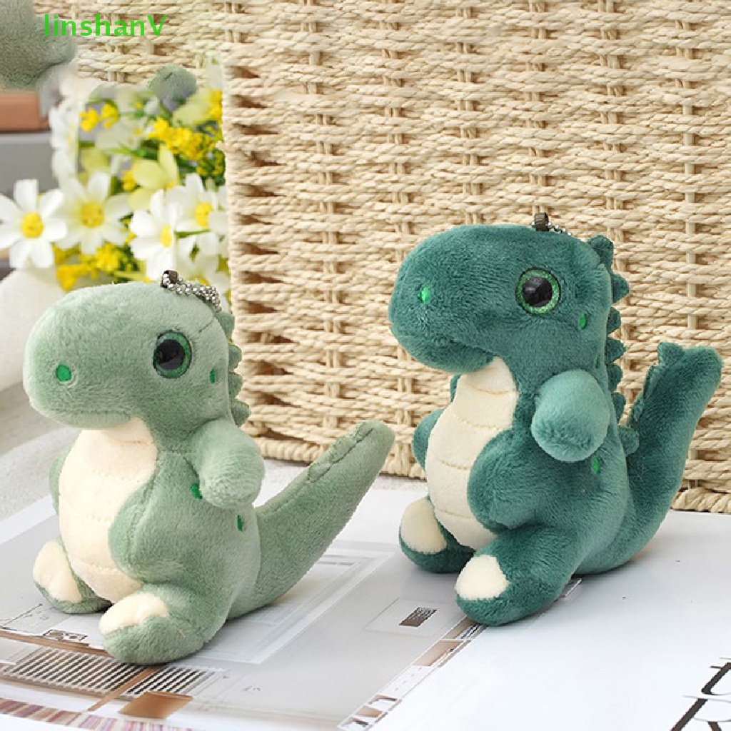 Móc Khóa Hình Khủng Long Nhồi Bông Dễ Thương Sáng Tạo Dành Cho Trẻ Em