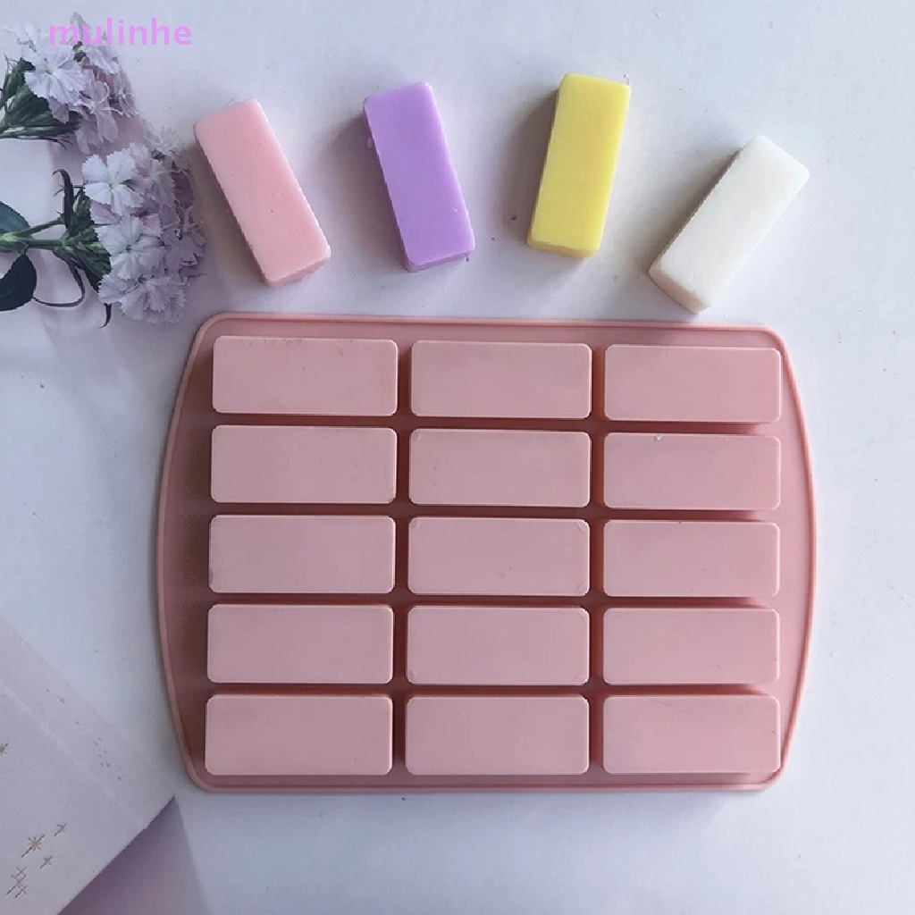 Khuôn Silicone 15 Ngăn Hình Vuông Làm Kẹo / Chocolate