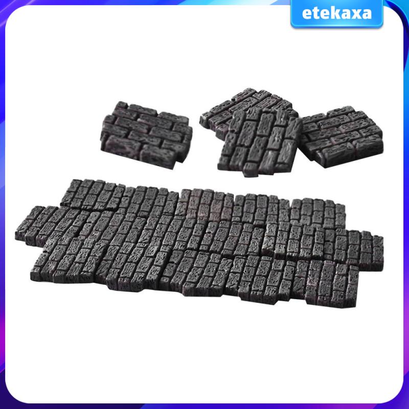 Set 20 Mô Hình Viên Gạch Nhỏ Dùng Trang Trí Diorama Wargame DIY