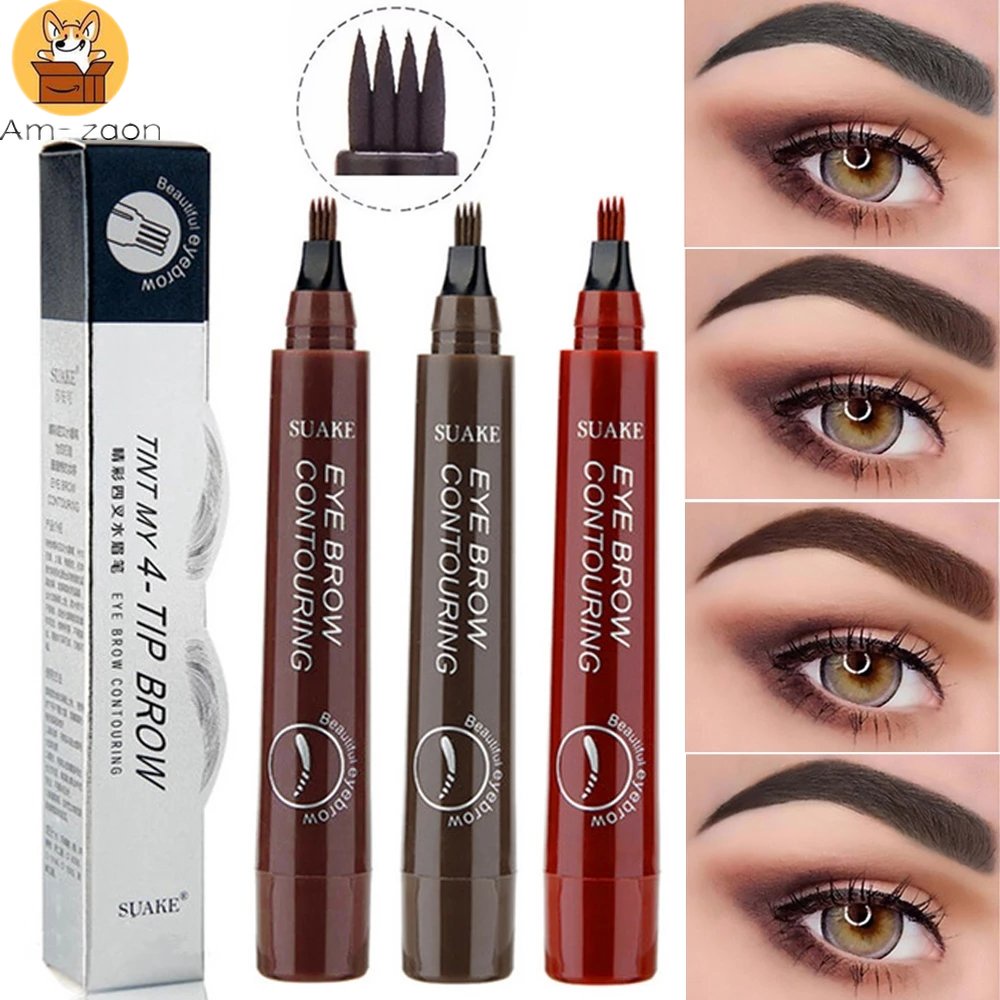 Bút Kẻ Mày Dạng Lỏng Lâu Trôi Chống Thấm Nước Chuyên Nghiệp