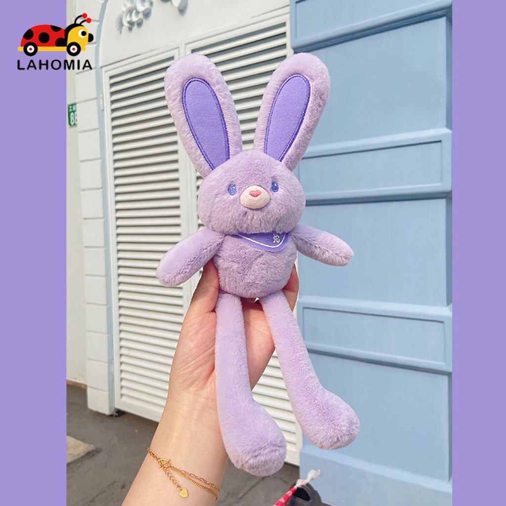 LAHOMIA Đồ chơi búp bê nhồi bông kiểu thỏ hoạt hình đáng yêu trang trí tiệc sinh nhật lễ tình nhân dành cho nữ