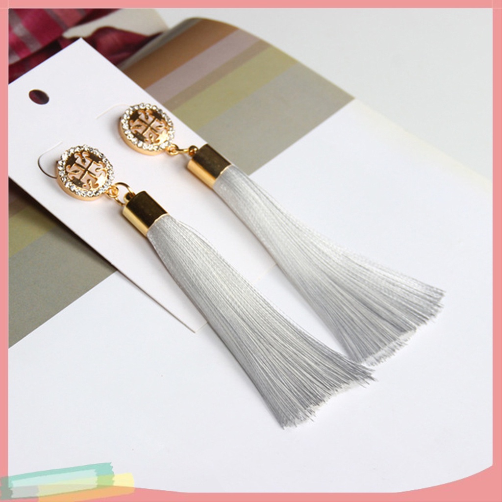 Đôi khuyên tai tua rua phong cách thời trang Bohemian cho nữ