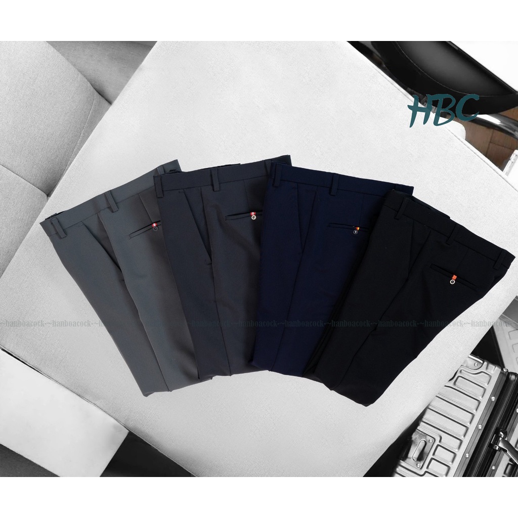 Quần âu nam co giãn 4 chiều chất vải mềm mịn Không Nhăn Không Phai Màu