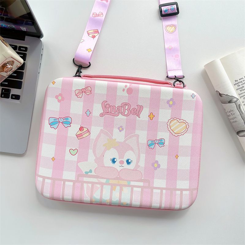Túi Đựng Máy Tính Bảng Mini 11-Inch 12.9 Họa Tiết Hoạt Hình Gắn Dây Đeo Chéo Vai