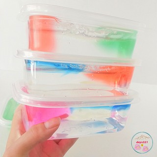 SLIME dạng âu LOẠI TO chất trong mix 2-3 màu cực đẹp thiết kế độc đáo ấn tượng Đồ chơi Slam Gudetama Squishy