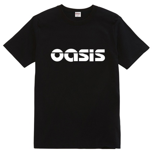 Oasis Oasis Oasis Cotton Undershirt Tay Ngắn Rời Cổ Tròn Áo Thun Nam In Hình Top