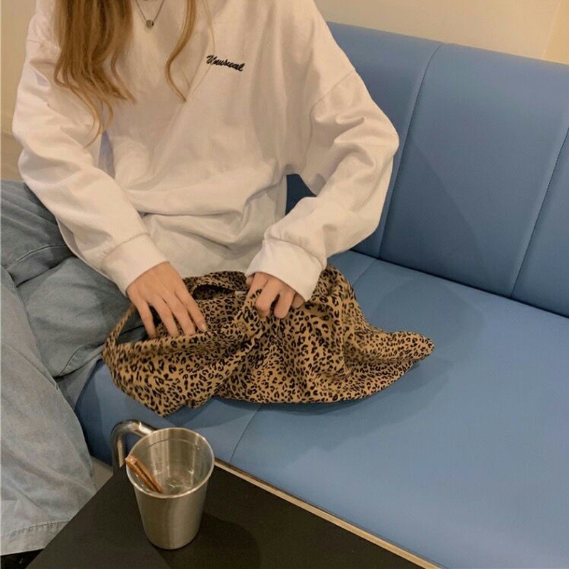 Áo thun SUXI tay dài cổ tròn màu sắc đơn giản phong cách thời trang Hàn Quốc