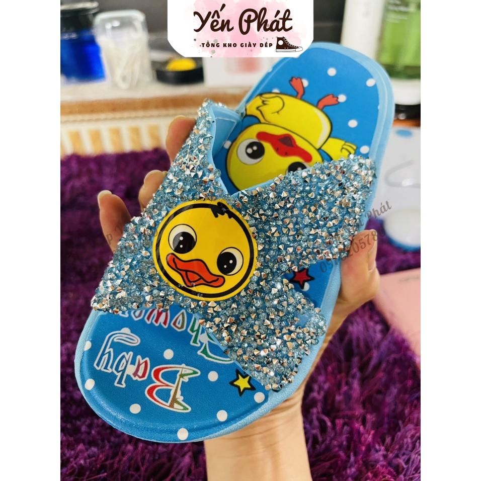 Dép Bé Gái Hình Vịt Và Cô Gái Siêu Kute, Quai Kim Tuyến Siêu Đẹp Y001