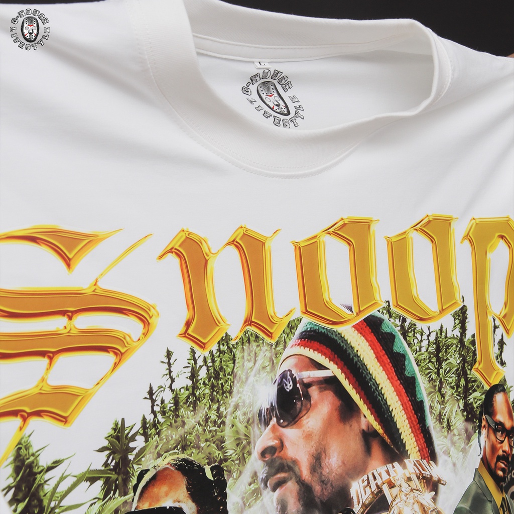 Áo Thun Rapper Snoop Dogg Oversize Phong Cách Hip-hop Unisex G-House Lifestyle