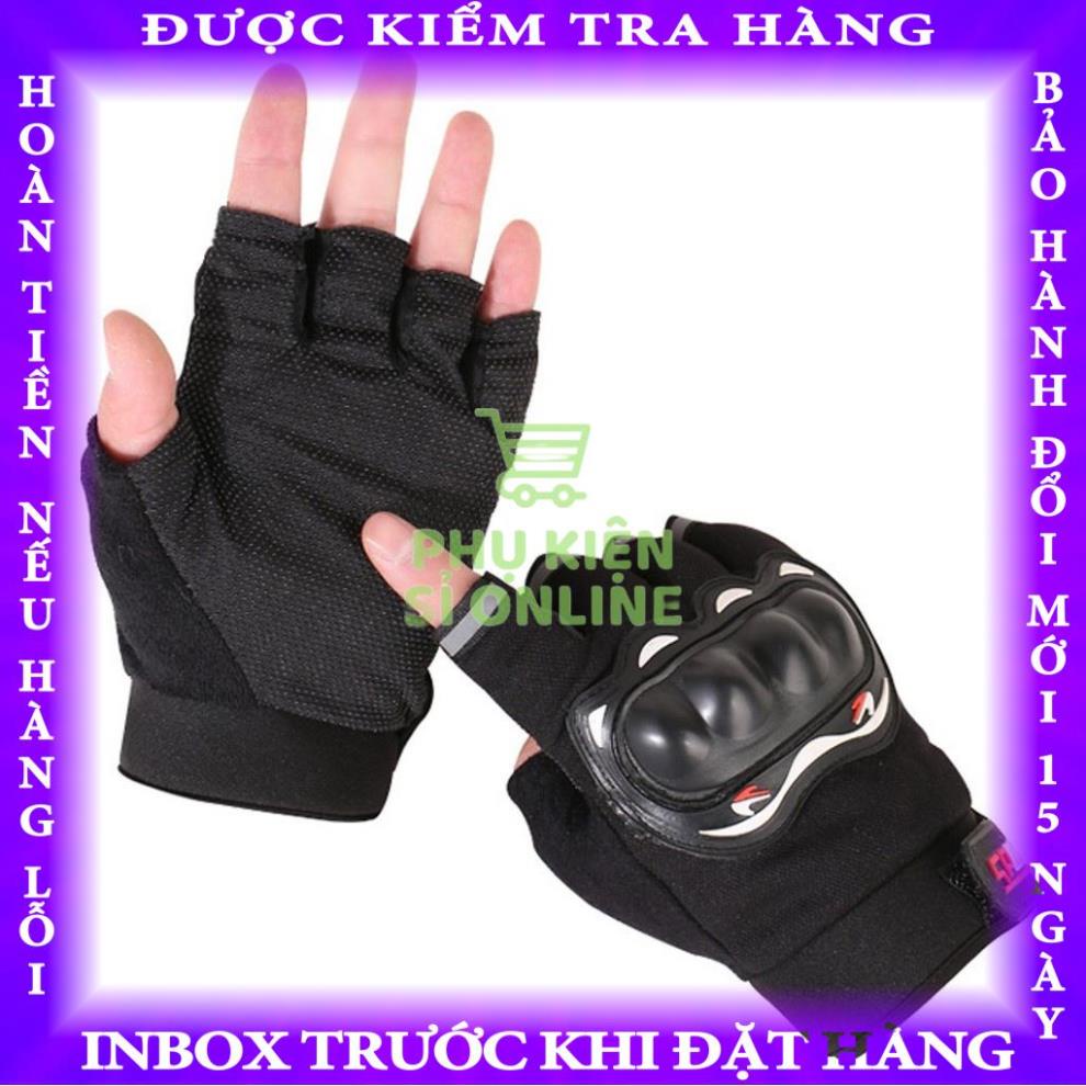 Găng Tay Nam Cụt Ngón Probiker , Găng Tay Chống Nắng Đi Phượt Tập Gym Có Gù Bảo Vệ Lòng Bàn Tay Store4girls trangiao