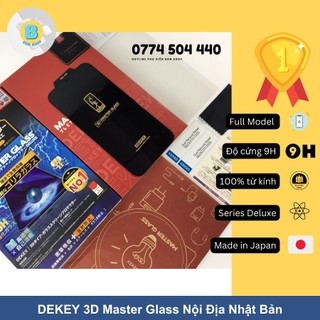 Kính Cường Lực DEKEY 3D Master Glass DELUXE