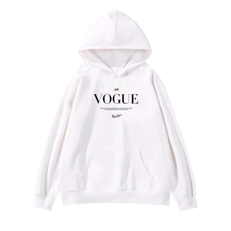 Áo hoodie nỉ bông Vogue không xù mềm mịn _(nmoi5)