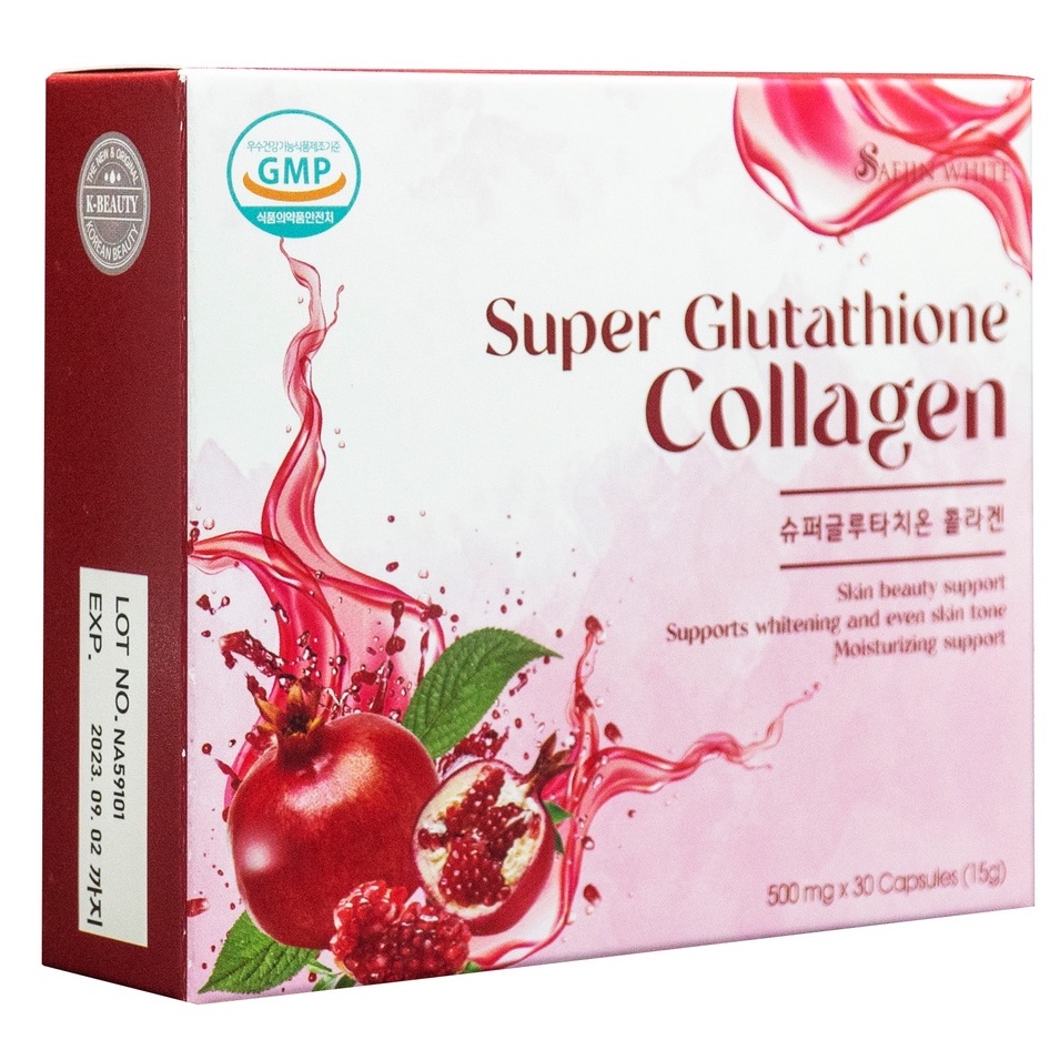 VIÊN UỐNG COLLAGEN SaeJin White vỉ 30 viên tinh chất Sâm Hàn Quốc kết hợp Collagen - SEAJIN CHÍNH HÃNG