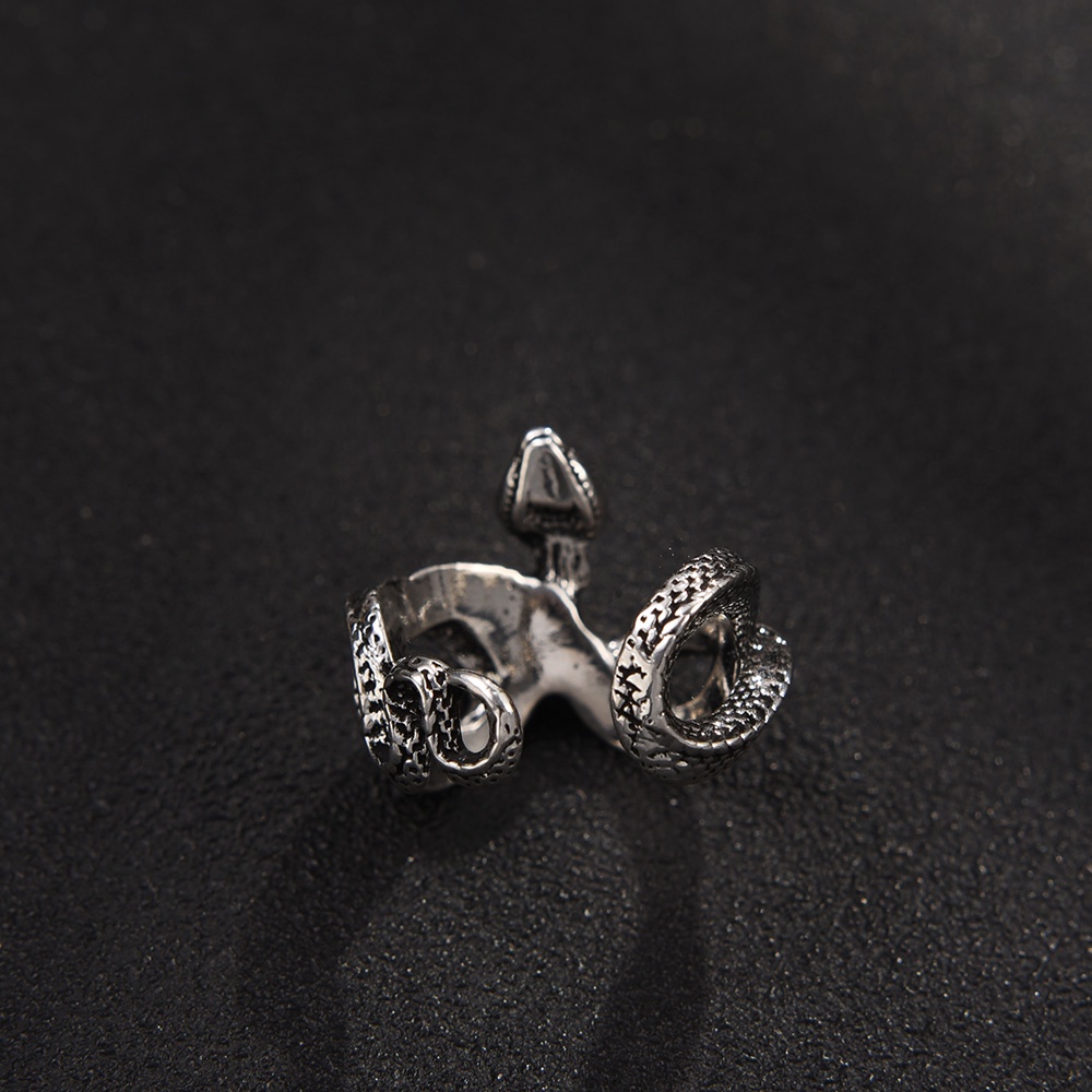 Nhẫn Hình Rắn Phong Cách Punk Hip Hop Thời Trang Cho Nam Và Nữ