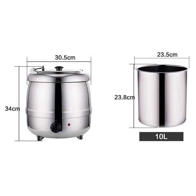 Nồi ủ trân châu 10L - Hàng Nhập Khẩu - cho Trân Châu luôn ngon