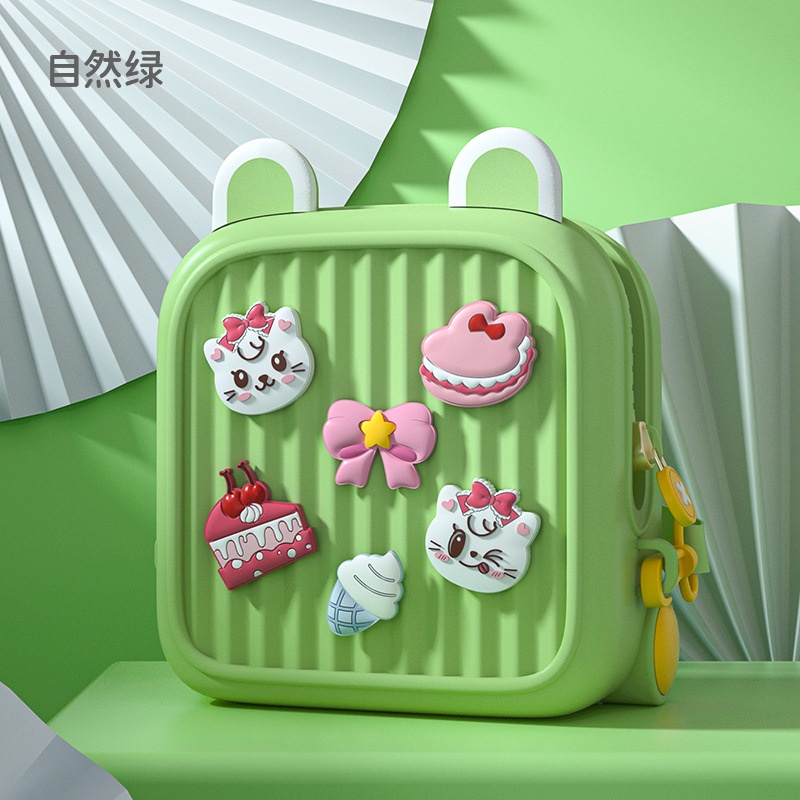 Babyfair. Ba Lô Trẻ Em Bé Trai Gái Chống Nước EVA DIY Trang Trí Hoạt Hình Dễ Thương Cho Mẫu Giáo