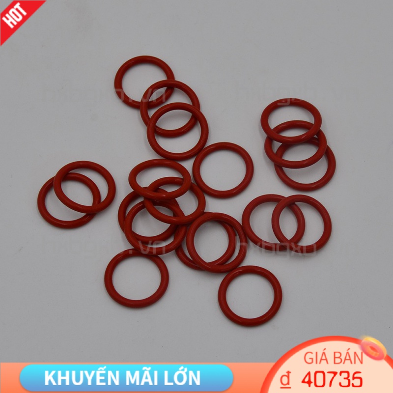 20PCS/Set   12AX7 12AU7 12AT7 12BH7 EL84 Tube Damper Silicone Rings Durable Silicone O-Rings