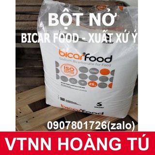 Gói 1 kg - baking soda - bột baking soda - nahco3 - hàng chiết lẻ từ bao 25kg - xuất xứ ý