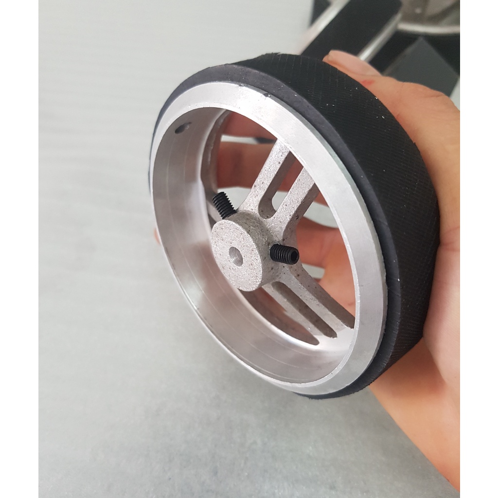 Bánh xe nhôm đường kính 100mm và đường kính 145mm