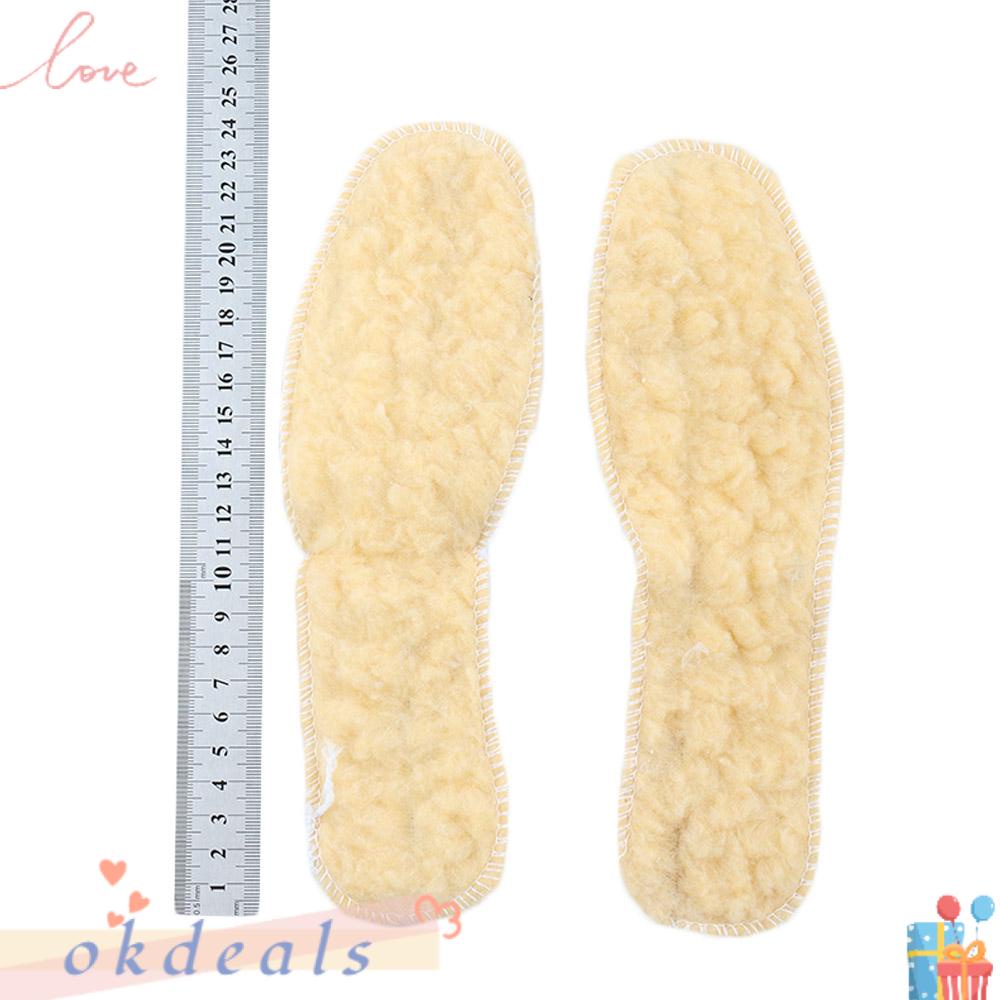 1 Cặp Đế Lót Giày Mềm Giữ Ấm Chất Lượng Cao