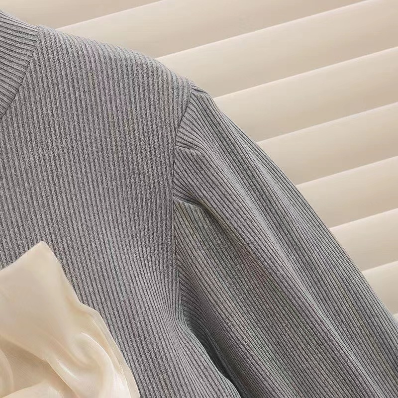 Đầm Dài Tay Phong Cách Hàn Quốc Đáng Yêu Dành Cho Bé Gái 0-4 Tuổi