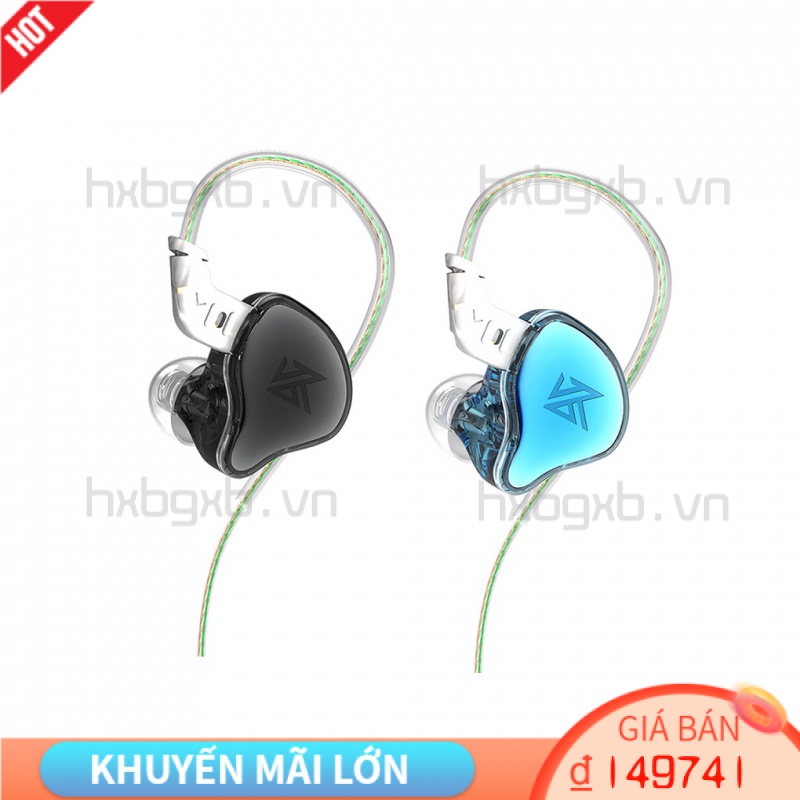 [hxbgxb]KZ Wired Earphone Music Gaming In-ear Headphone Portable Running Jogging Fitness Headset Laptop 3 5mm L-shape