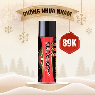 Chai xịt làm sạch dàn nhựa nhám, vỏ xe GoRacing (250ml)