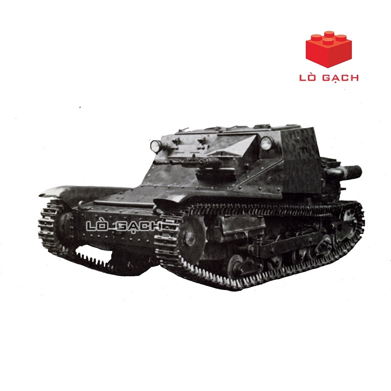 Bộ xếp hình xe tăng Carro Veloce 33  tankette CV33 L3/33quân đội Italy trong Thế chiến 2