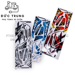 Tem bộ zin xe điện xmen các màu | hàng chất lượng cao