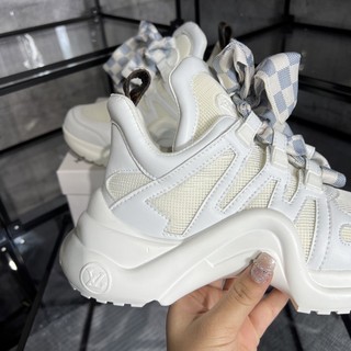 ⚡️FULL BOX⚡️GIÀY SNEAKER LV ARCHLIGHT TRẮNG NƠ CAO CẤP