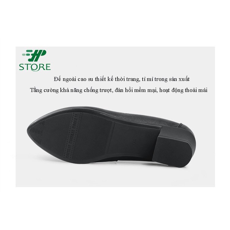 Giày Tiếp Viên  Hàng Không Công Sở Văn Phòng Nữ Mũi Nhọn HP Store