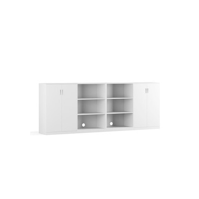 GALA, COMBO Kệ tủ kệ để đồ đồ dùng 3 tầng DRA_178, 320x45x120cm, kệ gỗ tủ gỗ Scandi Home
