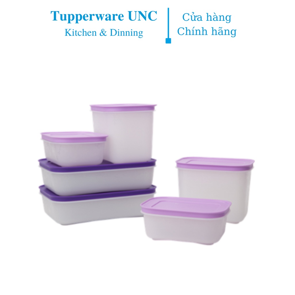  Bộ hộp trữ đông Tupperware Violet 