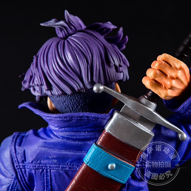 Mô hình trunks 45cm có 2 đầu thế - mô hình dragonball trunks có box trang trí bàn học không đế siêu net