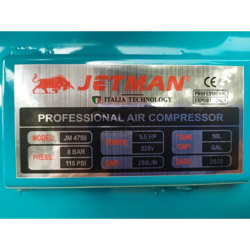 Máy Nén Khí Có Dầu Jetman 3.5HP 50L JM-4750